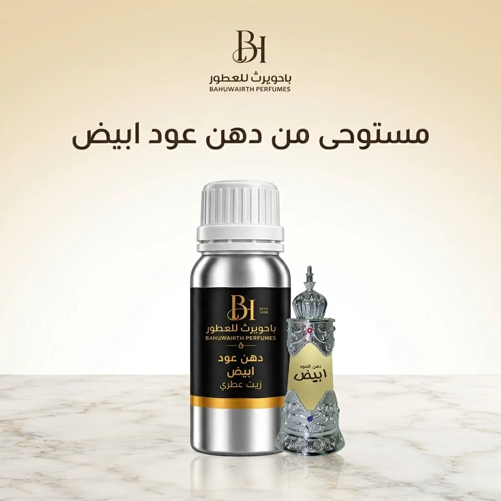 زيت عطري مستوحى من دهن العود ابيض – Dehn Al Oudh Abiyad (افنان / Afnan)